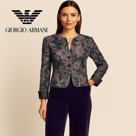 ๐๐ท๏ธ Armani Vintage Two-Piece Ensemble  size 8 - Picture 6 of 14